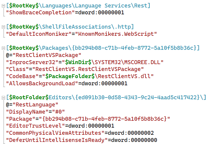 Formatting