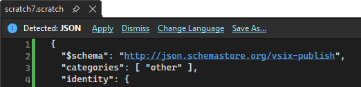 Language detection InfoBar