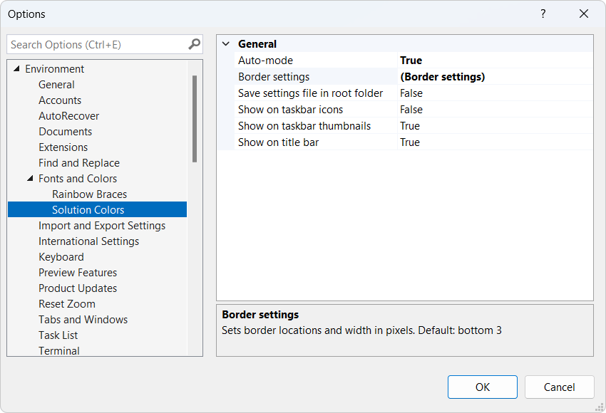 Solution Colors - Visual Studio Marketplace