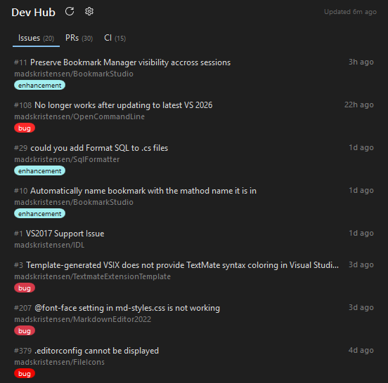 Dev Hub